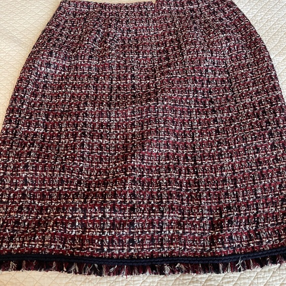 Talbots tweed Midi skirt - Picture 4 of 8